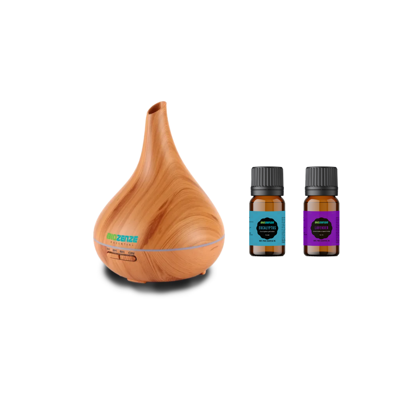 Humidificador Difusor Biozenze 907 Ultrasónico de Aceites Esenciales