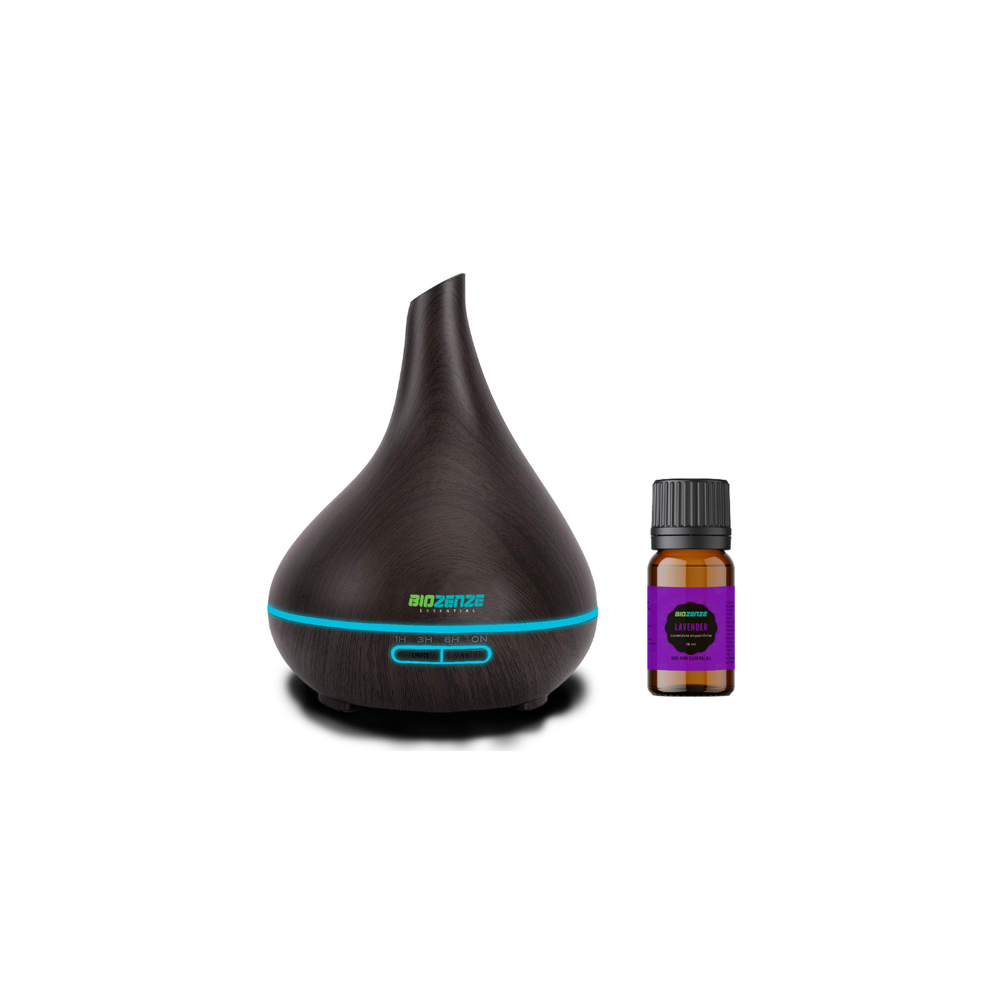 Humidificador Difusor Biozenze 907 Ultrasónico de Aceites Esenciales