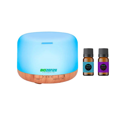 Humidificador Difusor Biozenze 818 Ultrasónico de Aceites Esenciales 7 colores