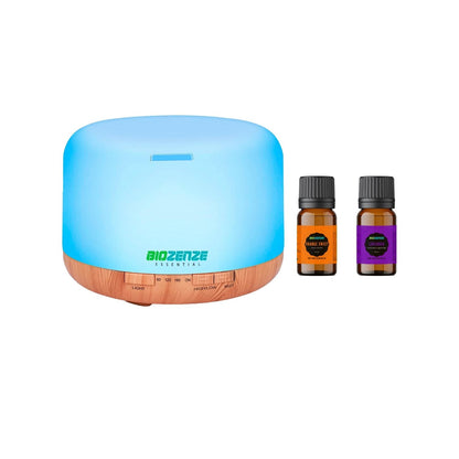 Humidificador Difusor Biozenze 818 Ultrasónico de Aceites Esenciales 7 colores