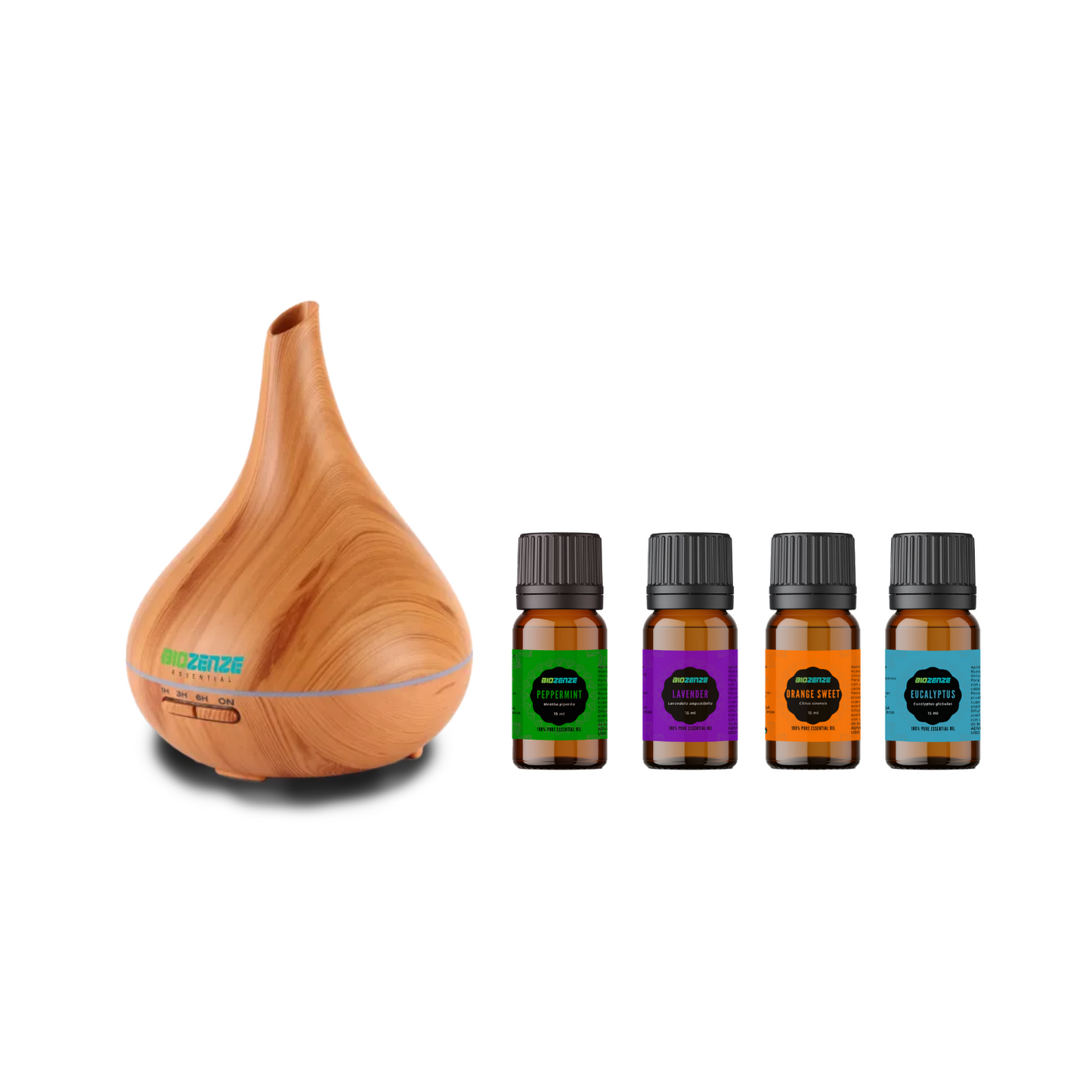 Humidificador Difusor Biozenze 907 Ultrasónico de Aceites Esenciales