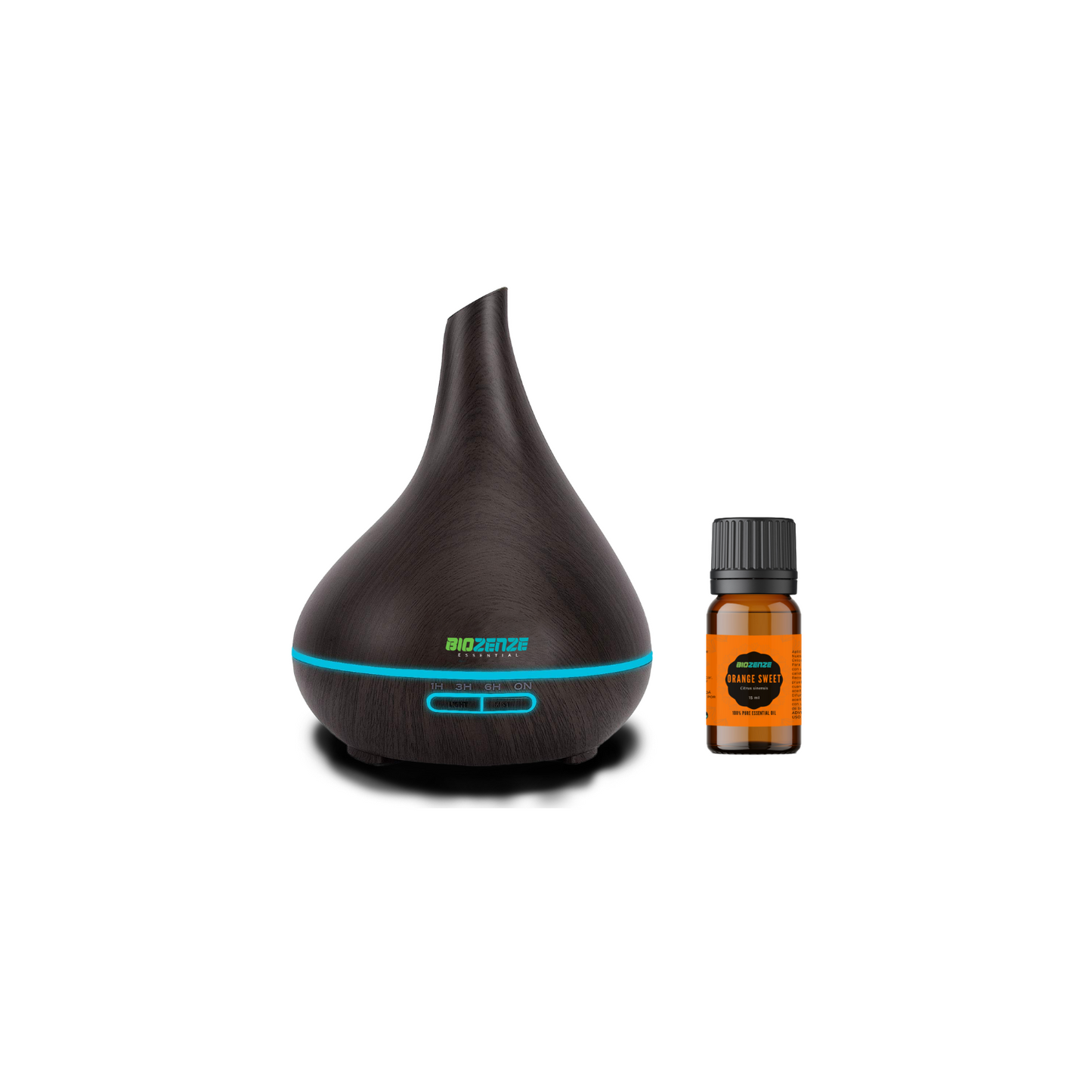 Humidificador Difusor Biozenze 907 Ultrasónico de Aceites Esenciales