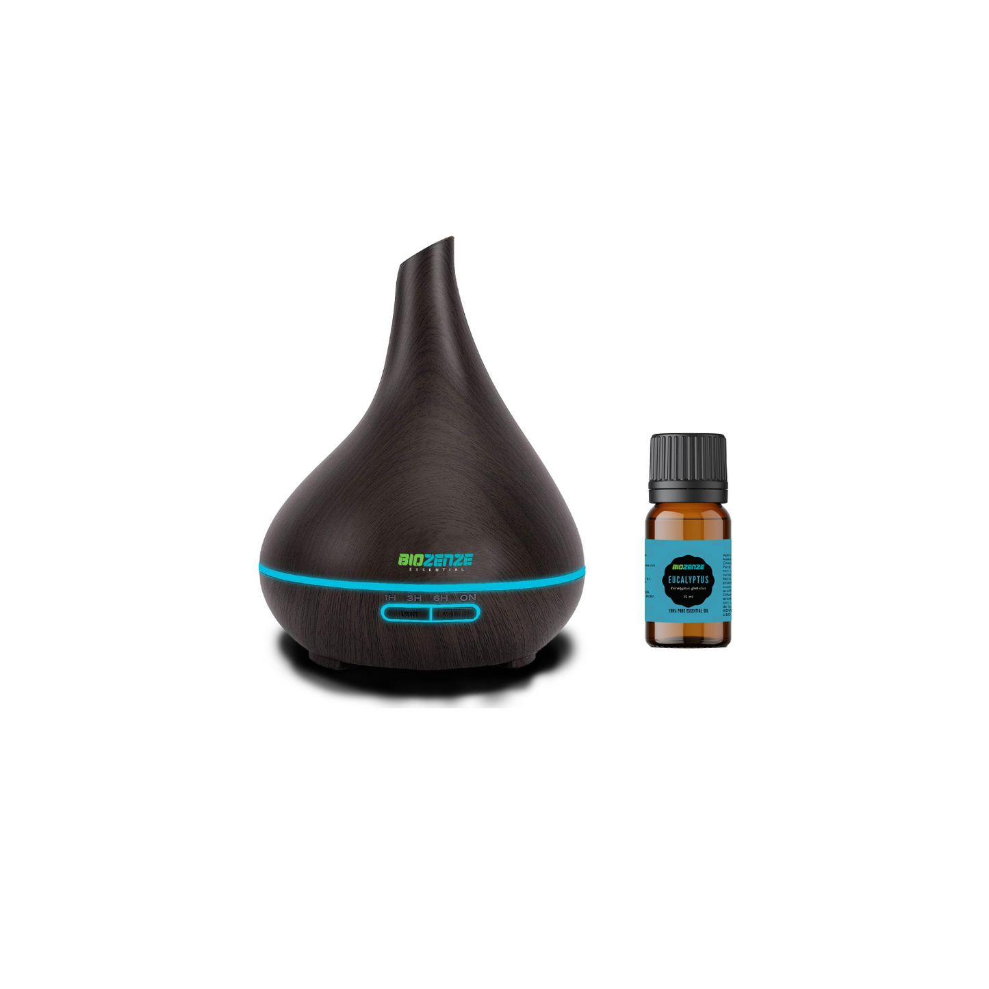 Humidificador Difusor Biozenze 907 Ultrasónico de Aceites Esenciales