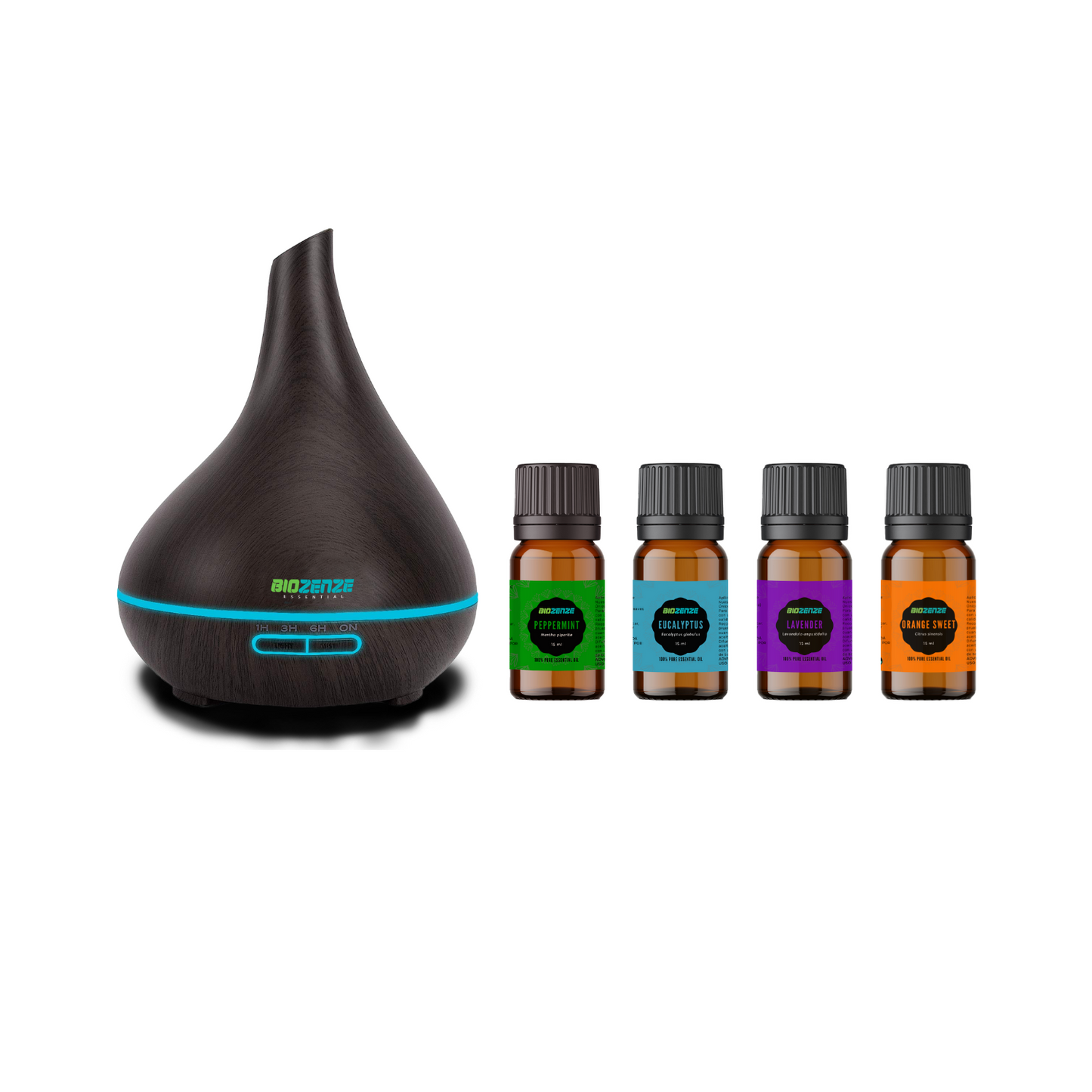 Humidificador Difusor Biozenze 907 Ultrasónico de Aceites Esenciales