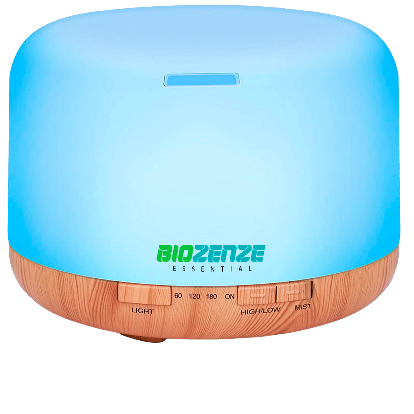 Humidificador Difusor Biozenze 818 Ultrasónico de Aceites Esenciales 7 colores