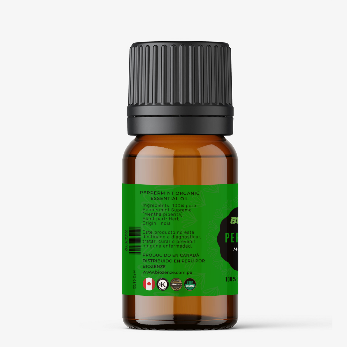 Aceite Esencial de Menta BIOZENZE